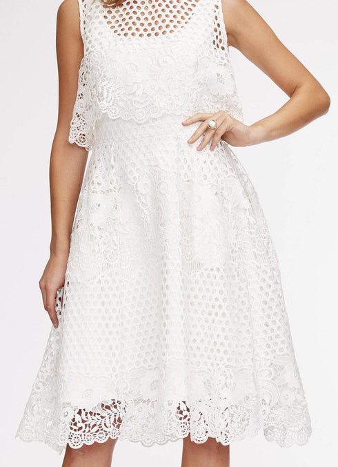 Baba Dress - White Whisper